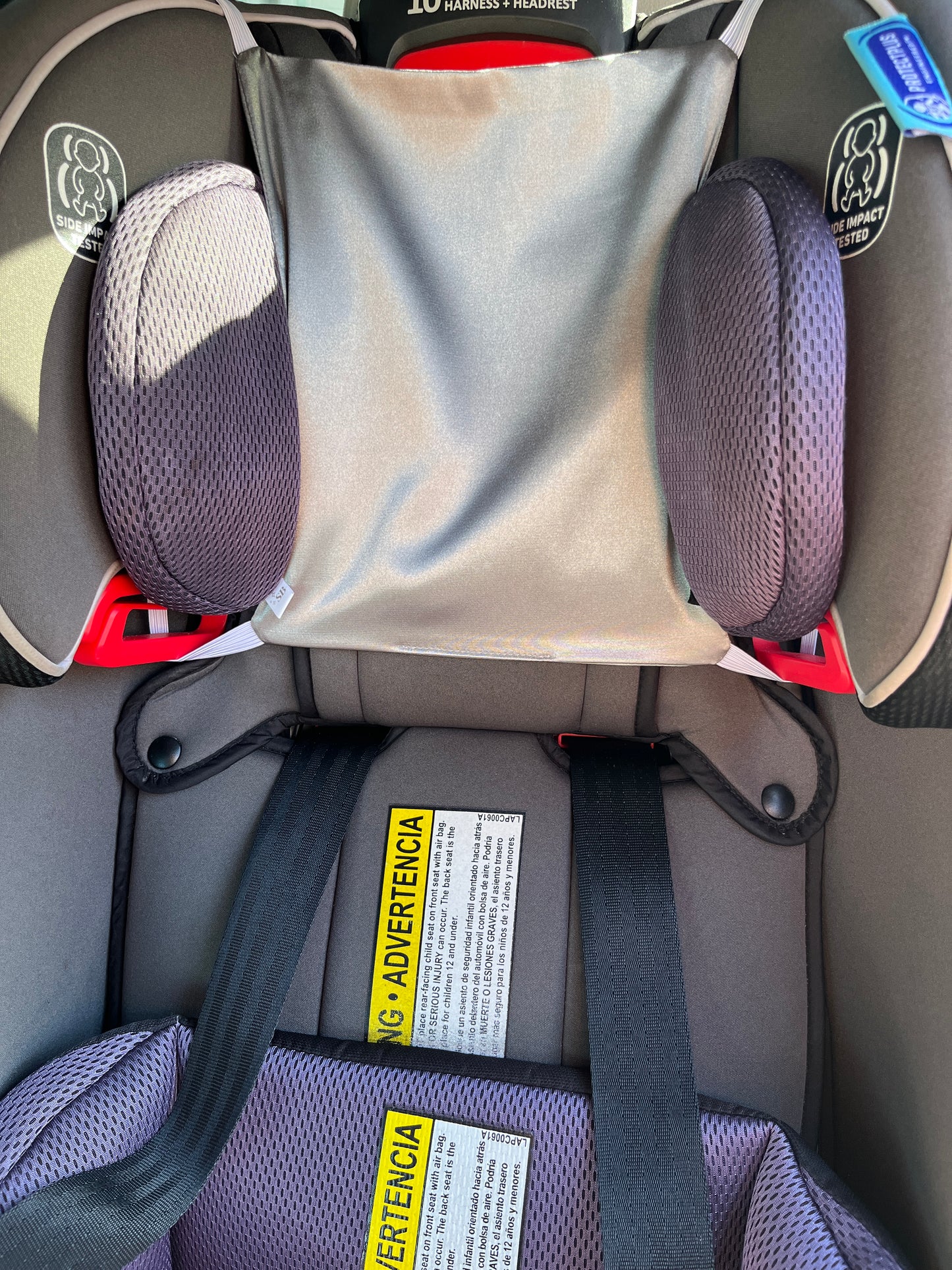 Large Car seat head slip DUO pack