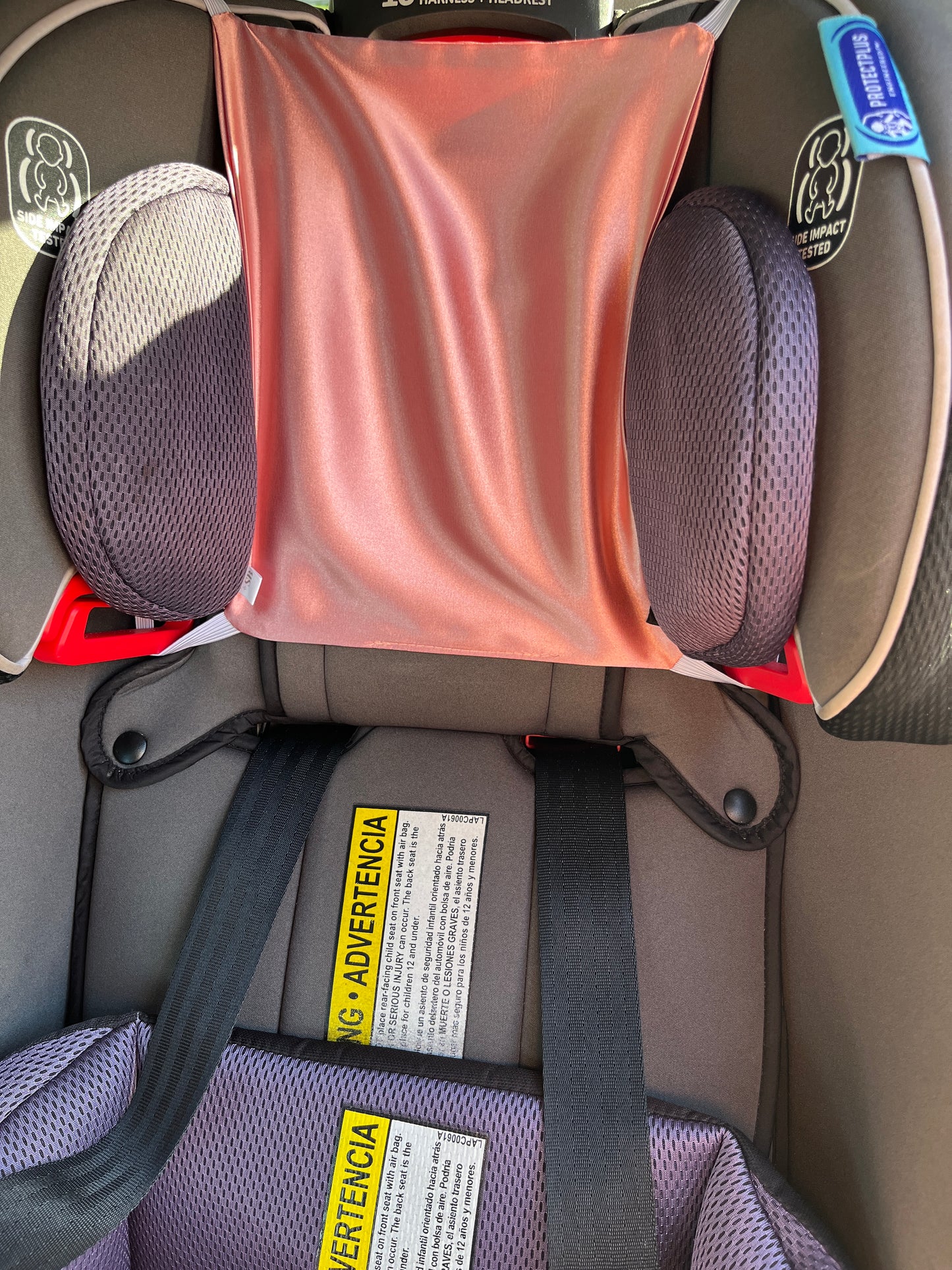 Large Car seat head slip DUO pack